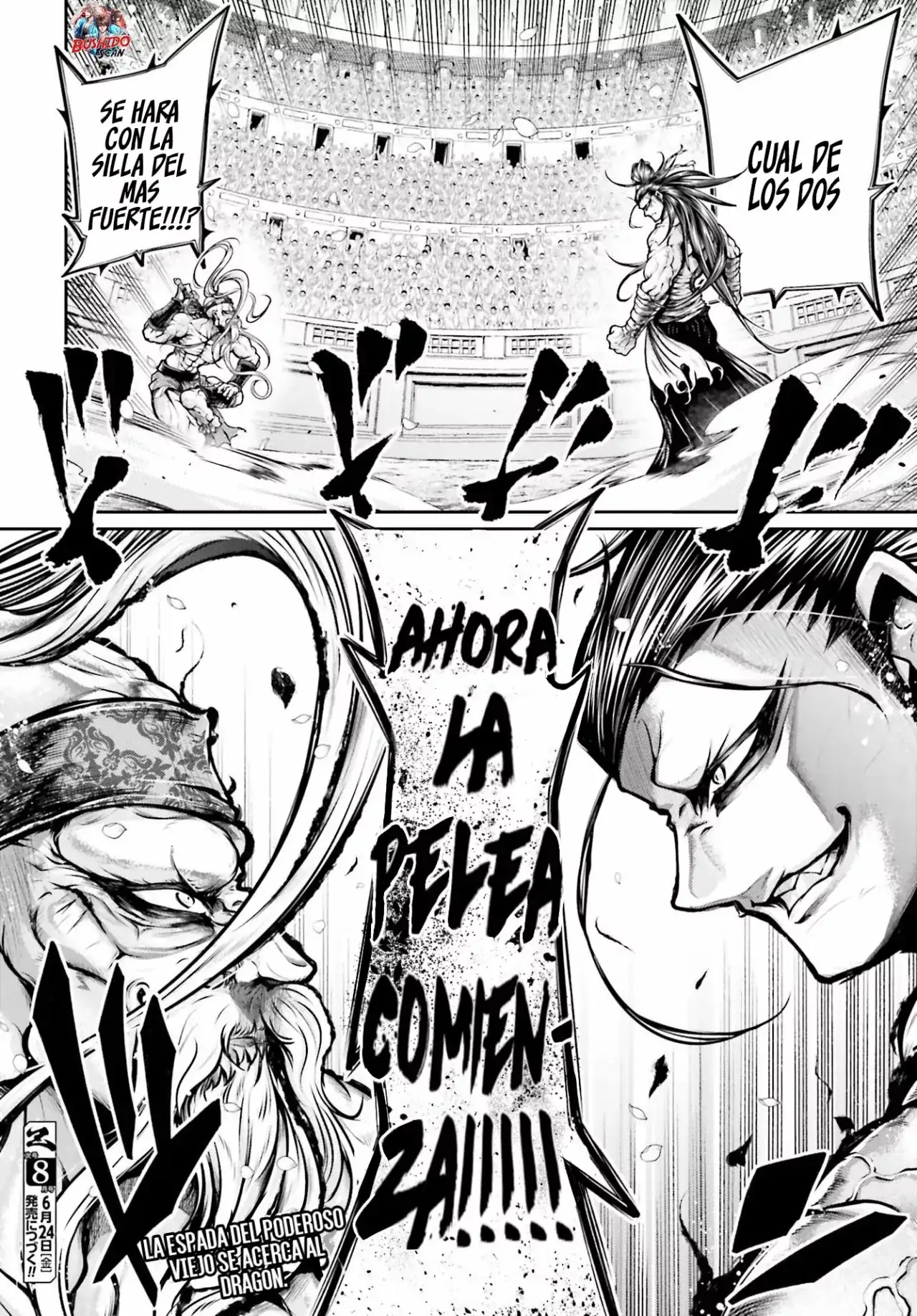 Página 25 — Shuumatsu no Valkyrie: The Legend of Lu Bu Fengxian Capítulo 32
