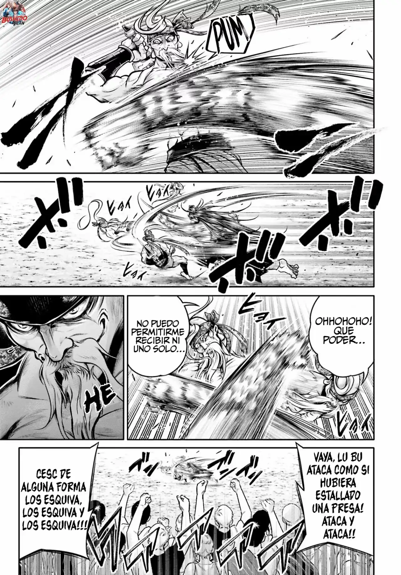 Página 10 — Shuumatsu no Valkyrie: The Legend of Lu Bu Fengxian Capítulo 33