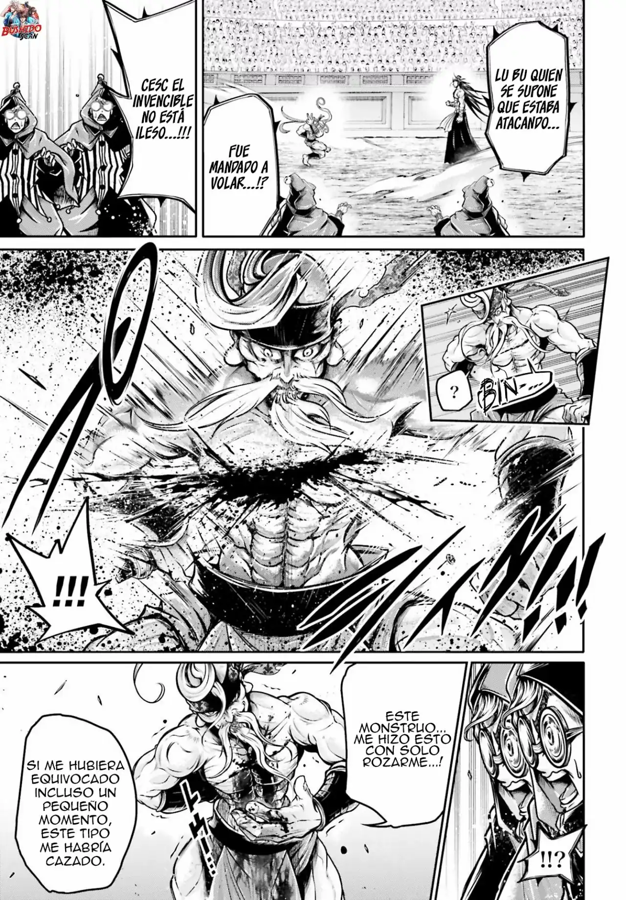 Página 16 — Shuumatsu no Valkyrie: The Legend of Lu Bu Fengxian Capítulo 33