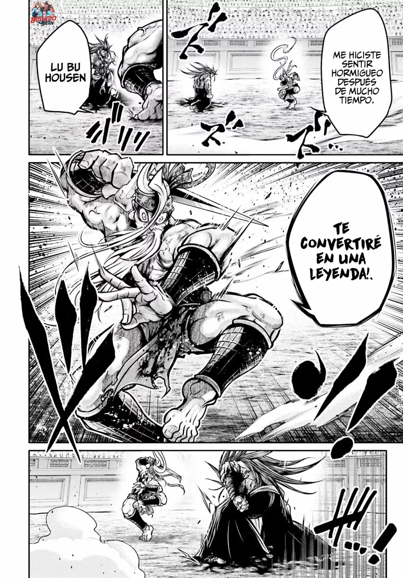 Página 15 — Shuumatsu no Valkyrie: The Legend of Lu Bu Fengxian Capítulo 34