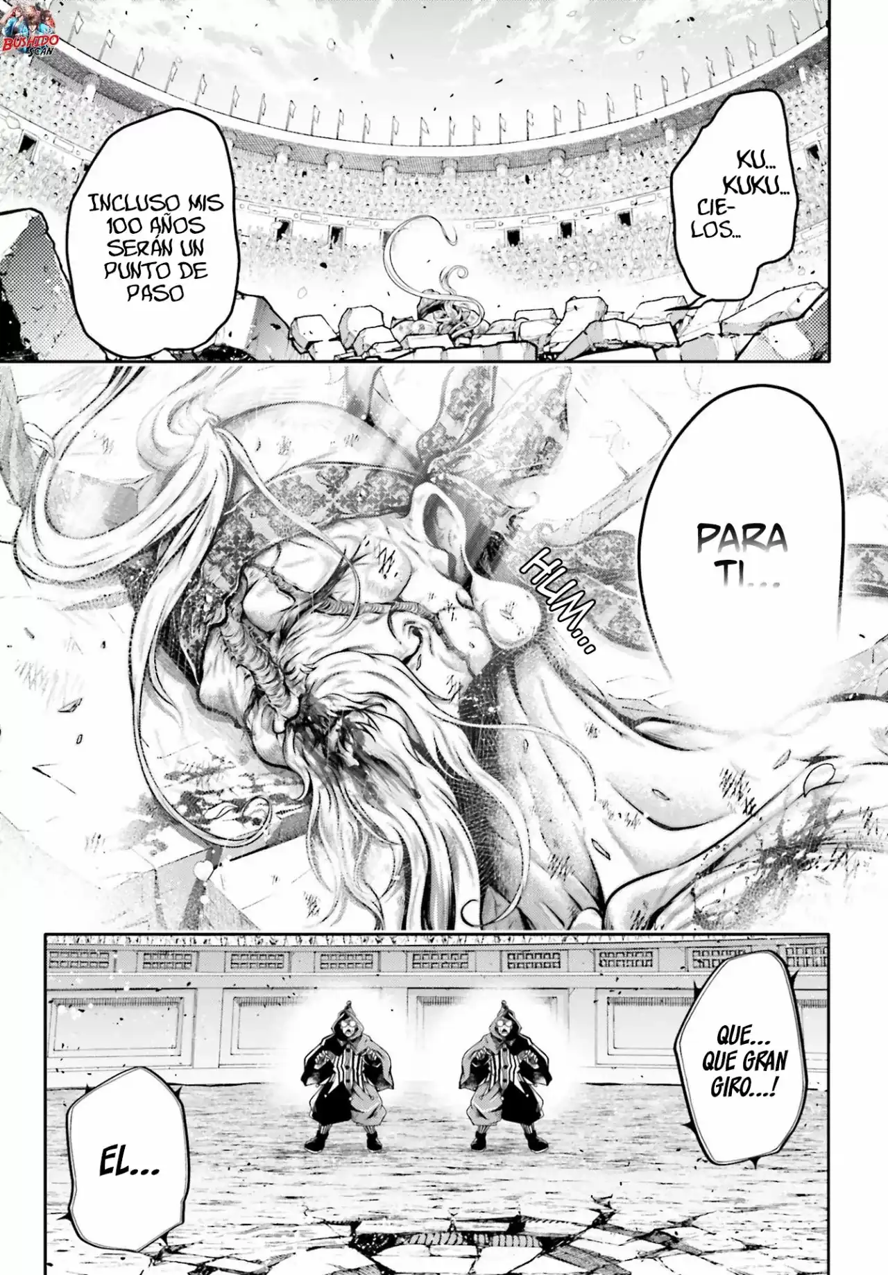 Página 28 — Shuumatsu no Valkyrie: The Legend of Lu Bu Fengxian Capítulo 34
