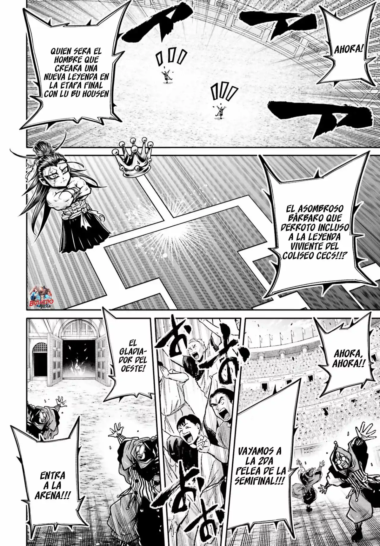 Página 5 — Shuumatsu no Valkyrie: The Legend of Lu Bu Fengxian Capítulo 35
