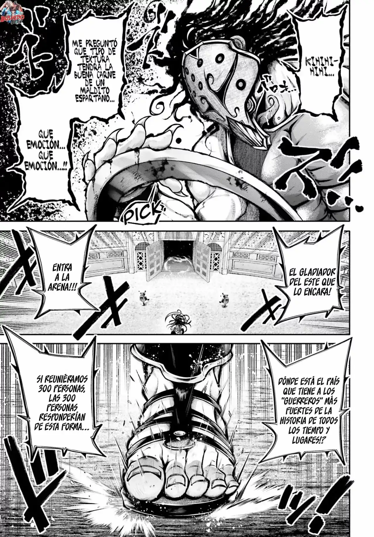 Página 8 — Shuumatsu no Valkyrie: The Legend of Lu Bu Fengxian Capítulo 35