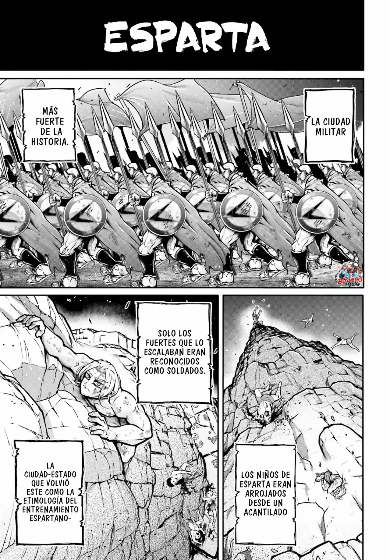 Página 18 — Shuumatsu no Valkyrie: The Legend of Lu Bu Fengxian Capítulo 35