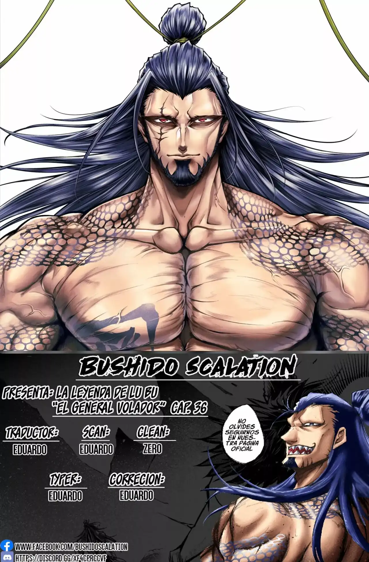 Página 1 — Shuumatsu no Valkyrie: The Legend of Lu Bu Fengxian Capítulo 36