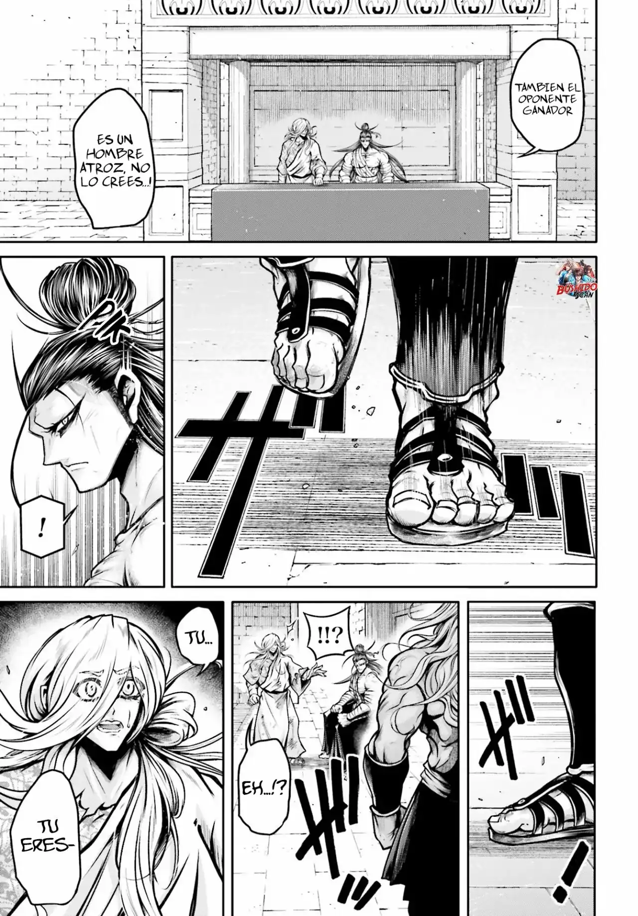 Página 4 — Shuumatsu no Valkyrie: The Legend of Lu Bu Fengxian Capítulo 36