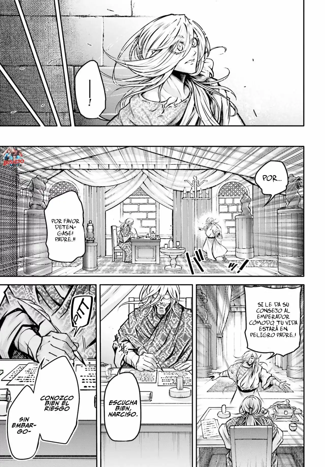 Página 10 — Shuumatsu no Valkyrie: The Legend of Lu Bu Fengxian Capítulo 36