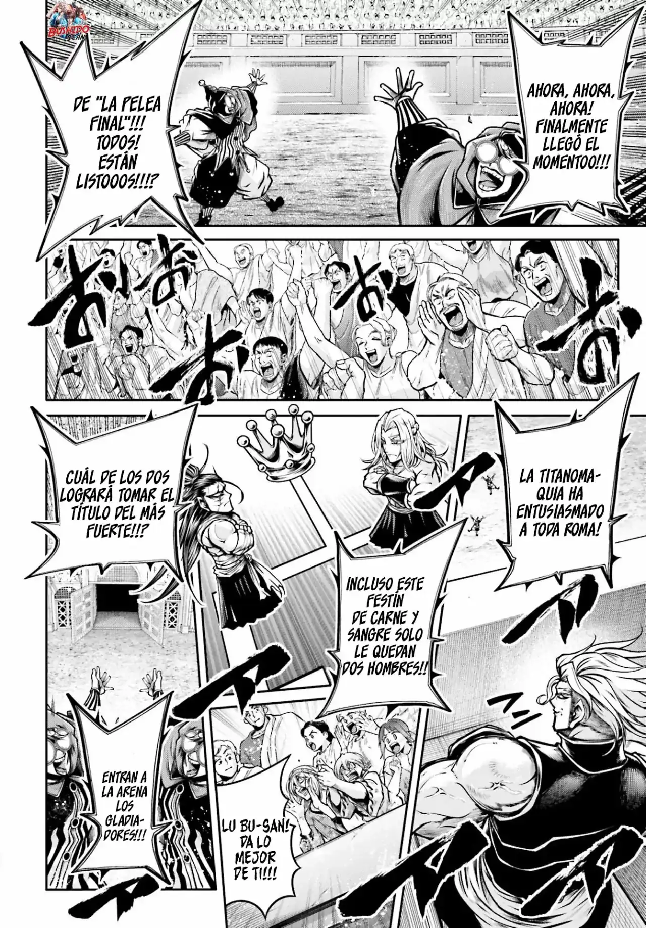 Página 15 — Shuumatsu no Valkyrie: The Legend of Lu Bu Fengxian Capítulo 36