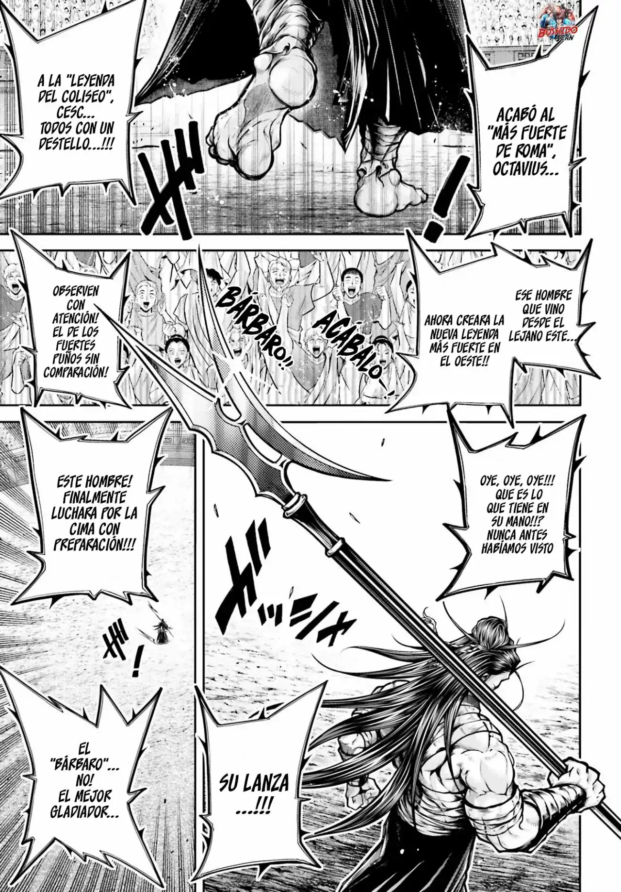 Página 16 — Shuumatsu no Valkyrie: The Legend of Lu Bu Fengxian Capítulo 36