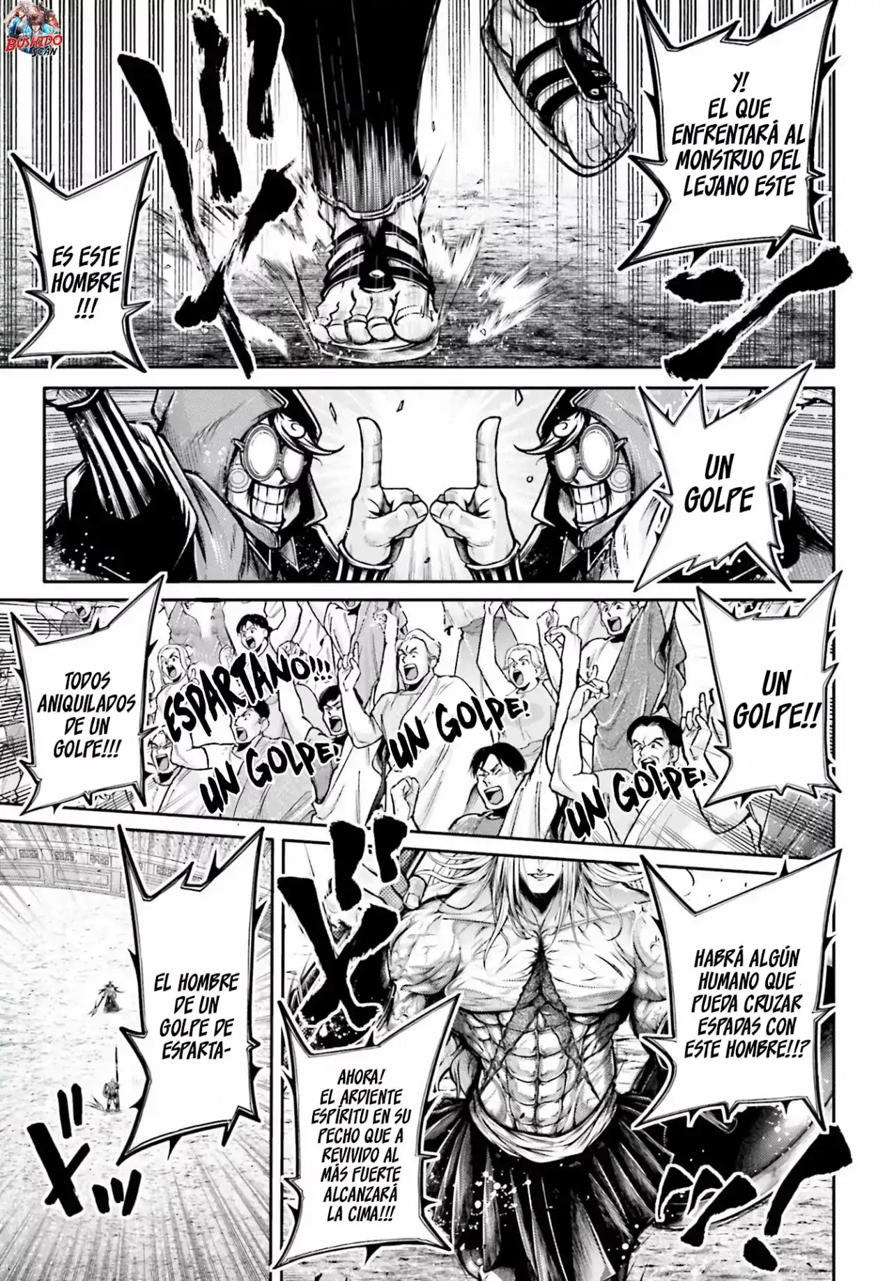 Página 18 — Shuumatsu no Valkyrie: The Legend of Lu Bu Fengxian Capítulo 36