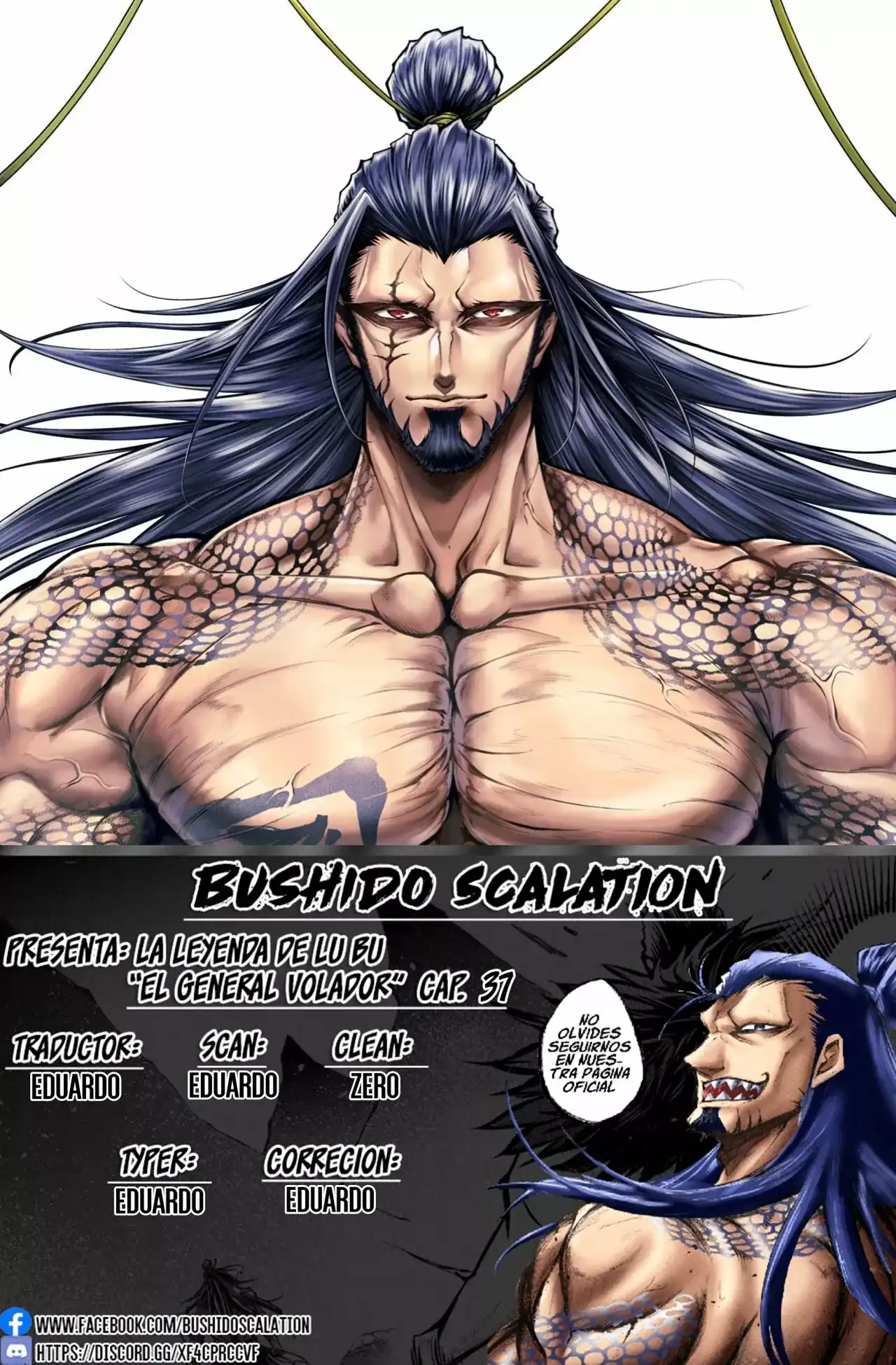 Página 1 — Shuumatsu no Valkyrie: The Legend of Lu Bu Fengxian Capítulo 37