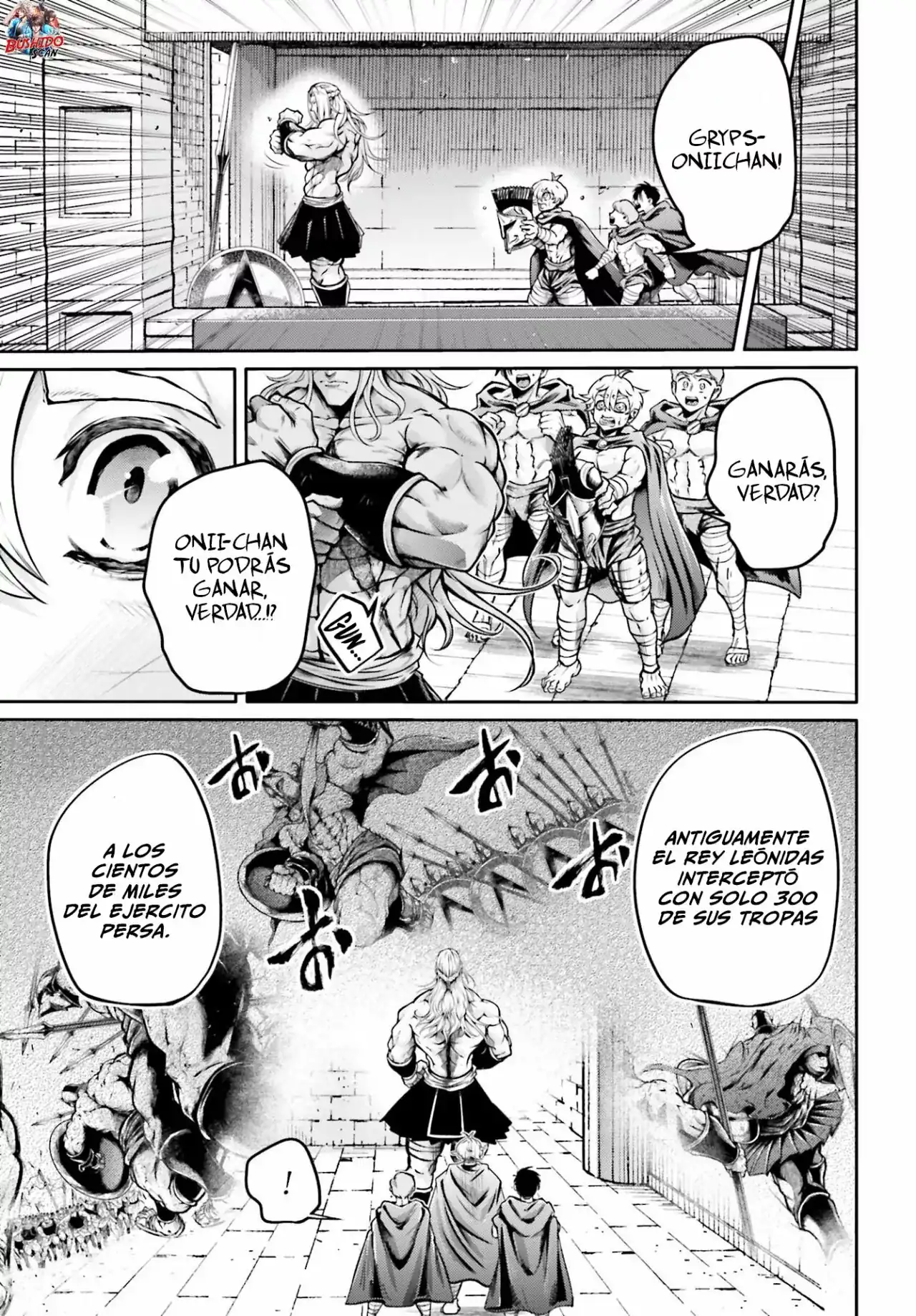Página 4 — Shuumatsu no Valkyrie: The Legend of Lu Bu Fengxian Capítulo 37