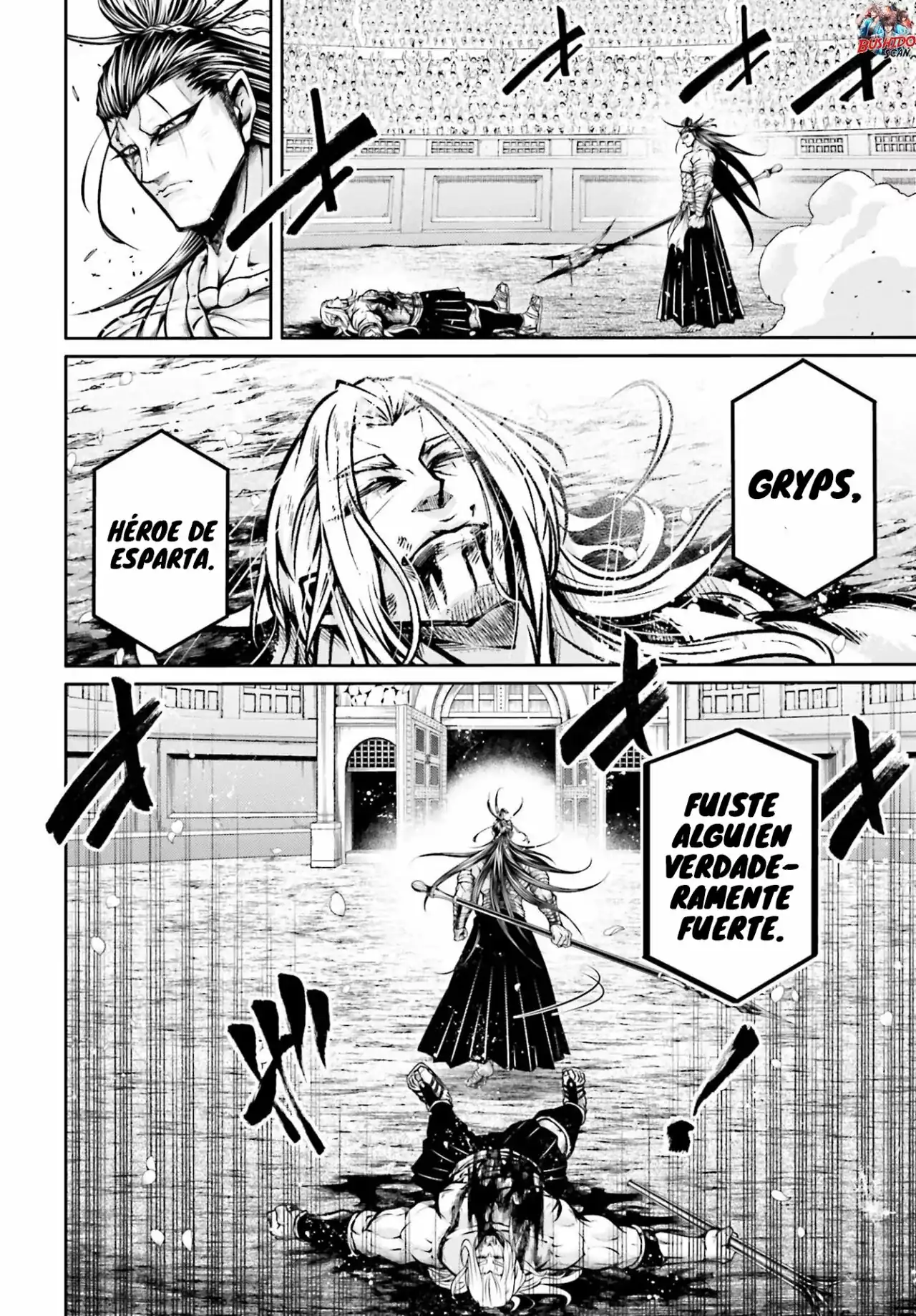 Página 21 — Shuumatsu no Valkyrie: The Legend of Lu Bu Fengxian Capítulo 37