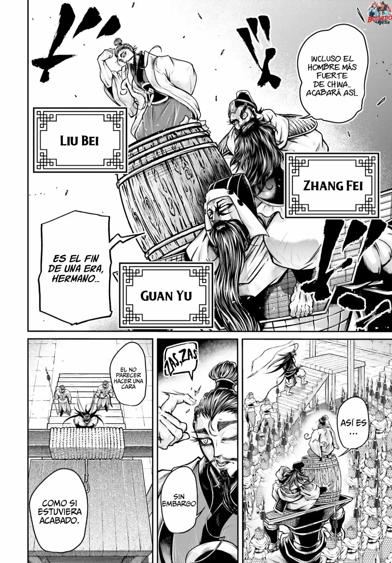 Página 6 — Shuumatsu no Valkyrie: The Legend of Lu Bu Fengxian Capítulo 38