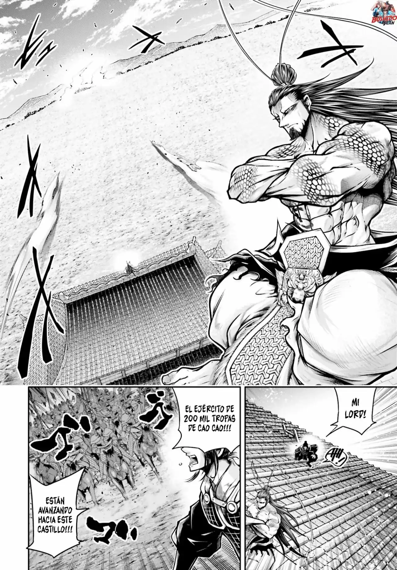 Página 8 — Shuumatsu no Valkyrie: The Legend of Lu Bu Fengxian Capítulo 38