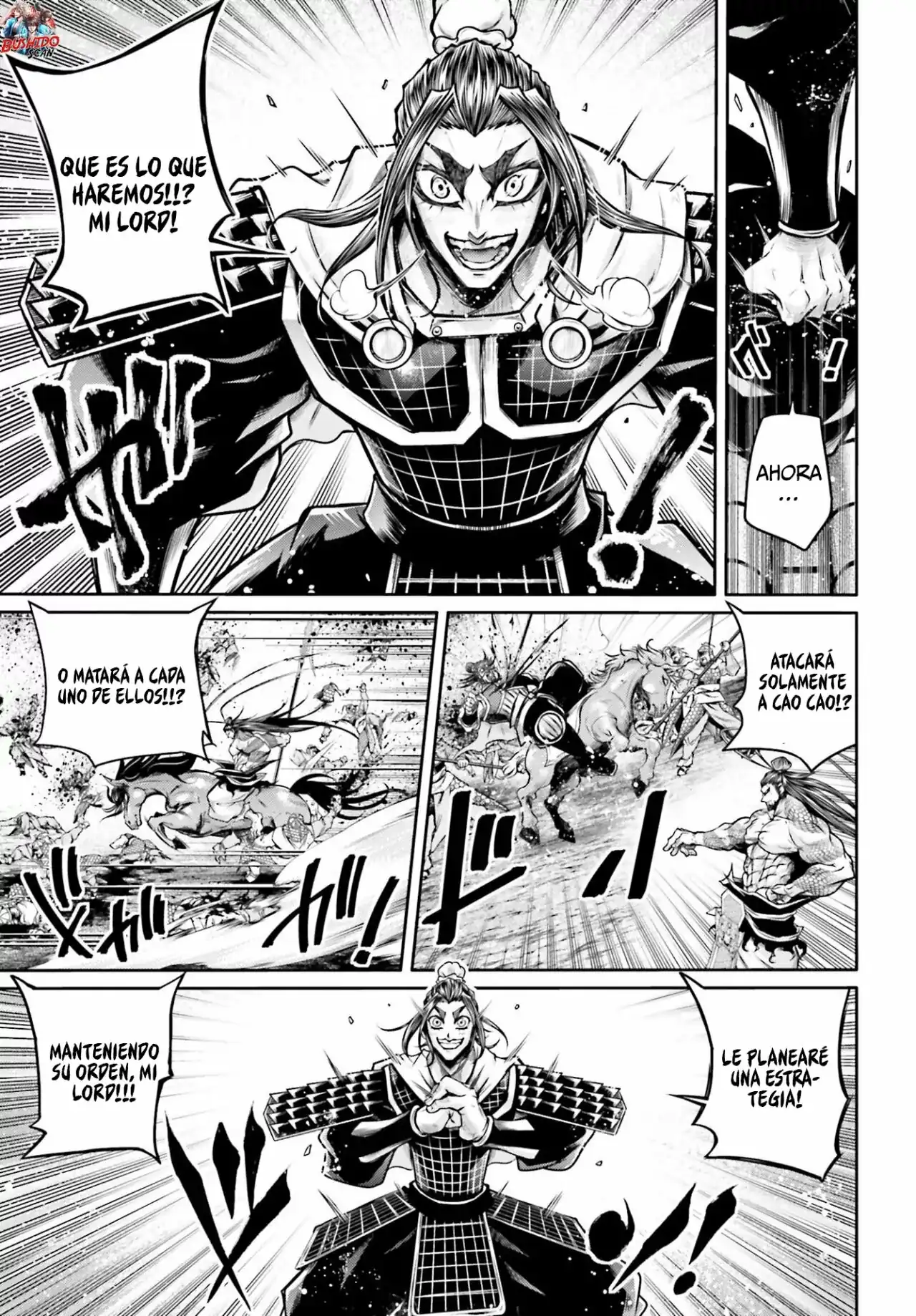 Página 9 — Shuumatsu no Valkyrie: The Legend of Lu Bu Fengxian Capítulo 38