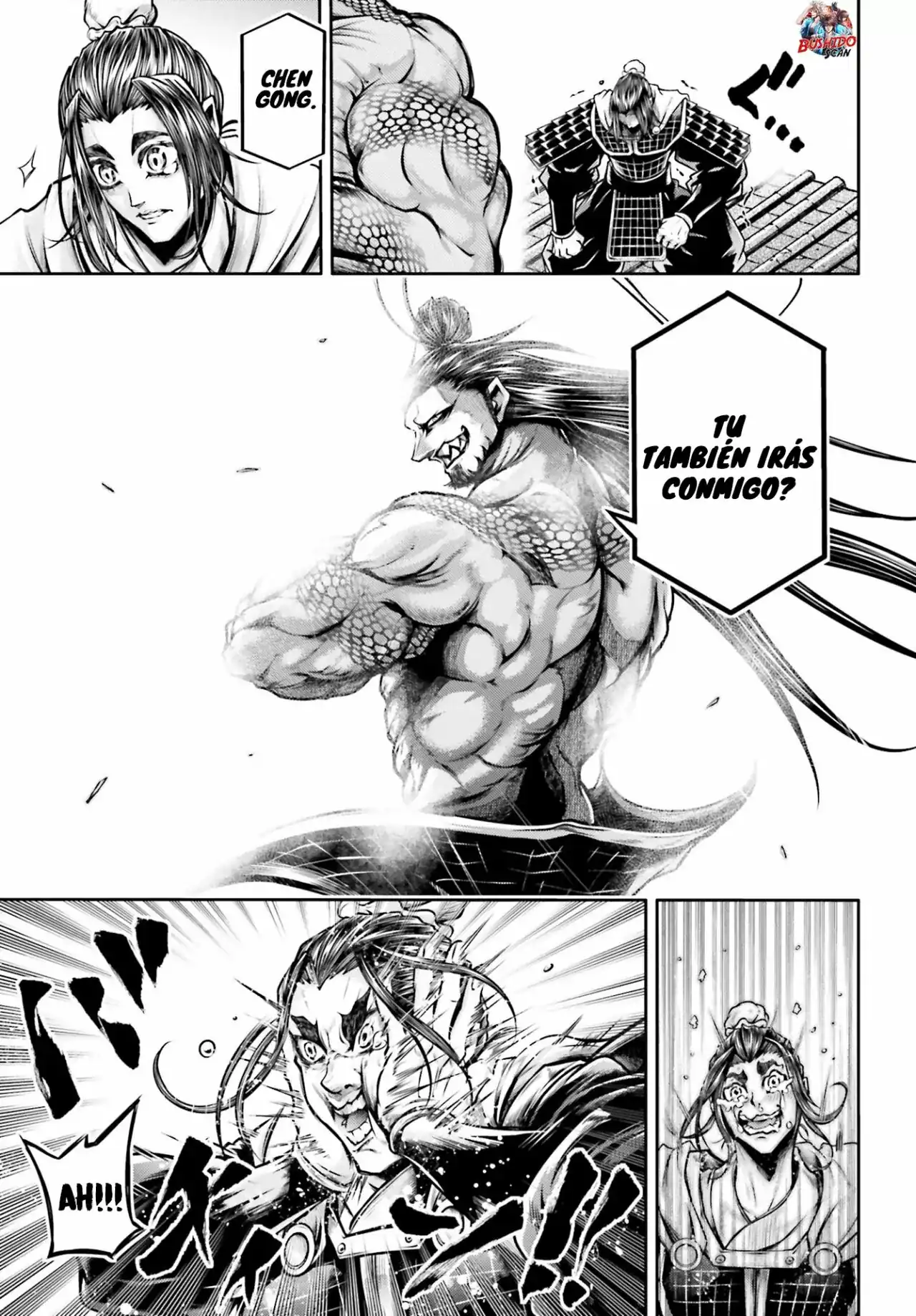 Página 16 — Shuumatsu no Valkyrie: The Legend of Lu Bu Fengxian Capítulo 38