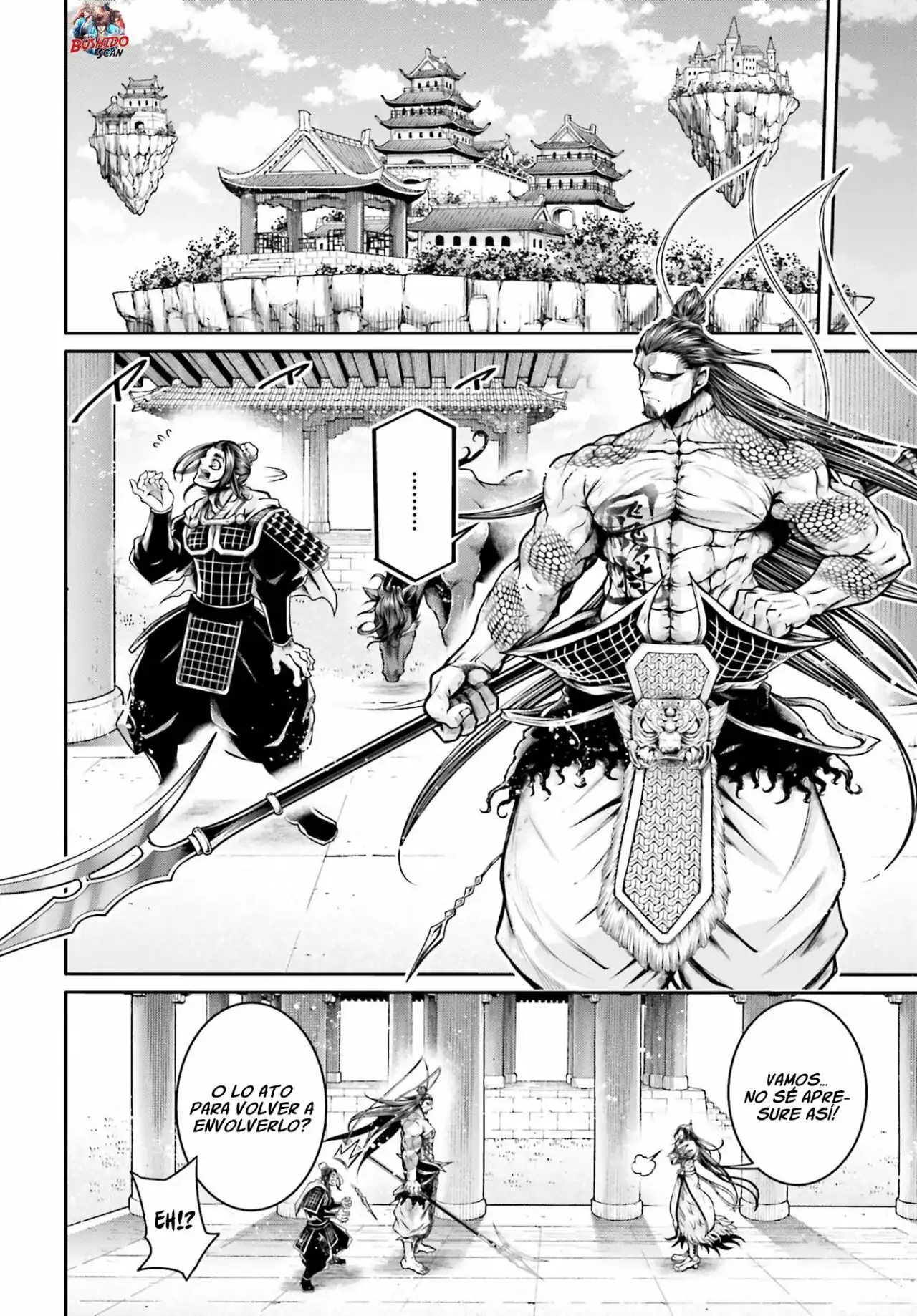 Página 21 — Shuumatsu no Valkyrie: The Legend of Lu Bu Fengxian Capítulo 38