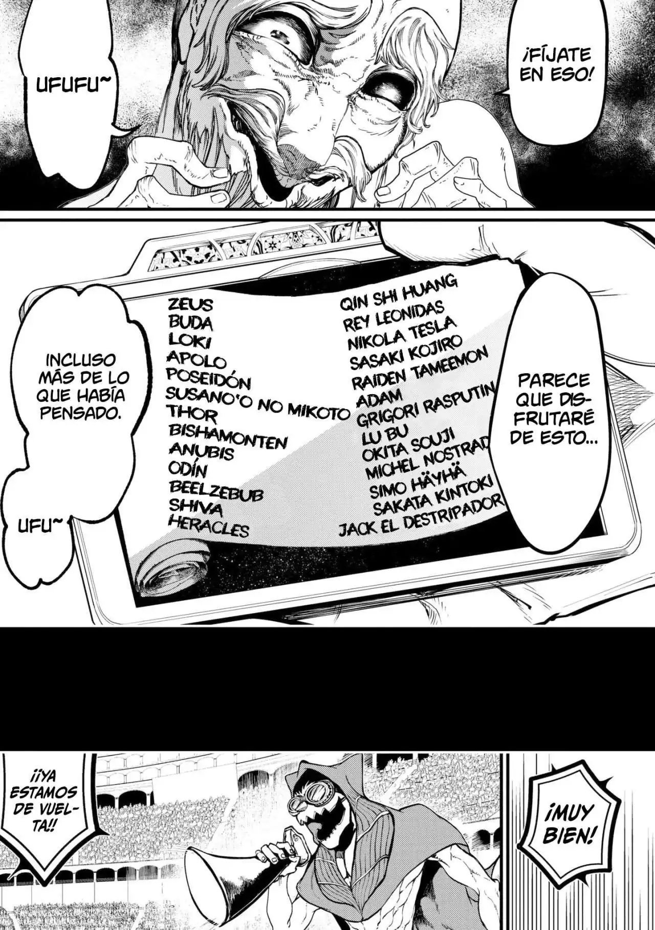 Página 8 — Shuumatsu no Walküre Capítulo 5