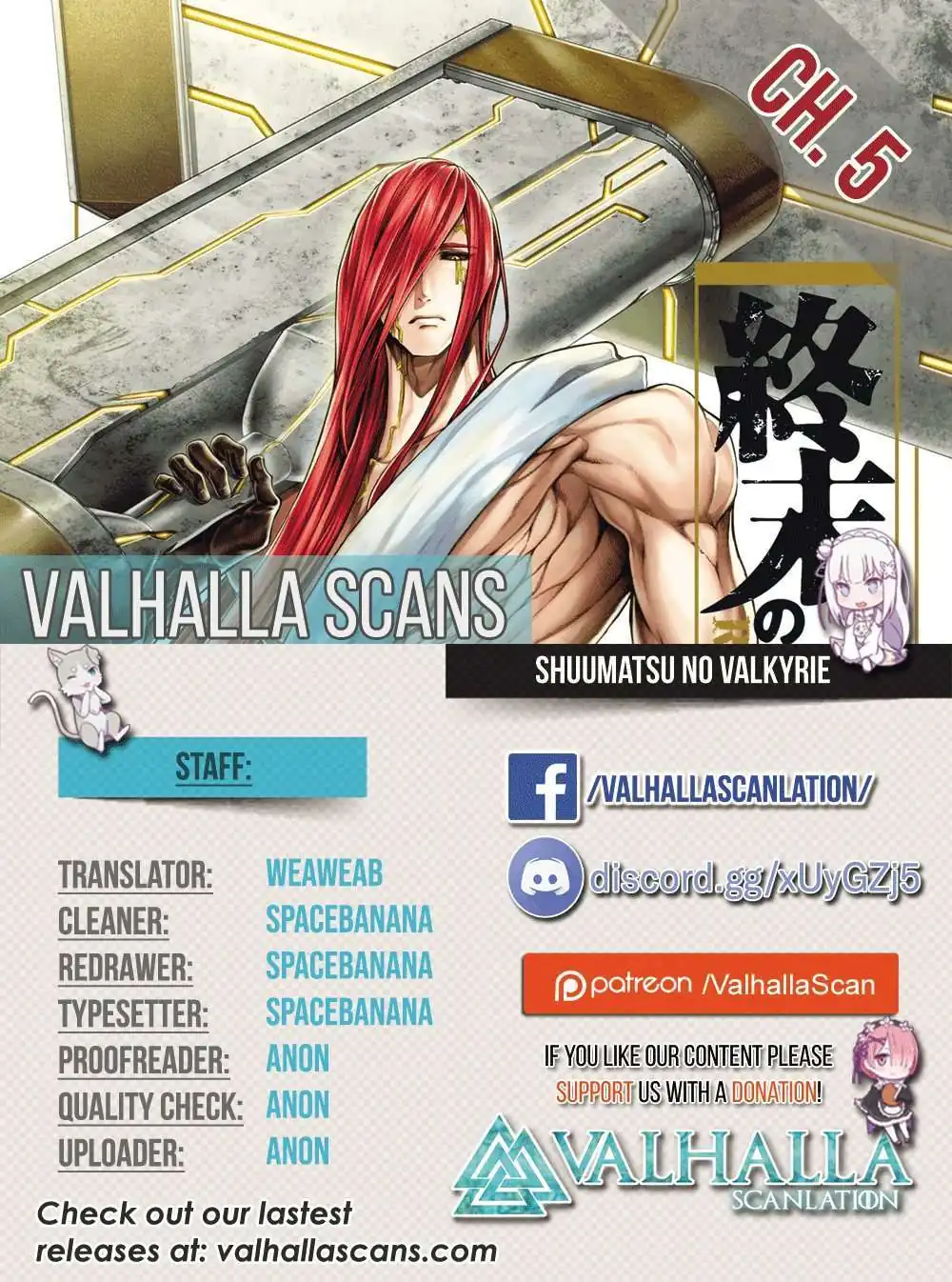 Página 35 — Shuumatsu no Walküre Capítulo 5