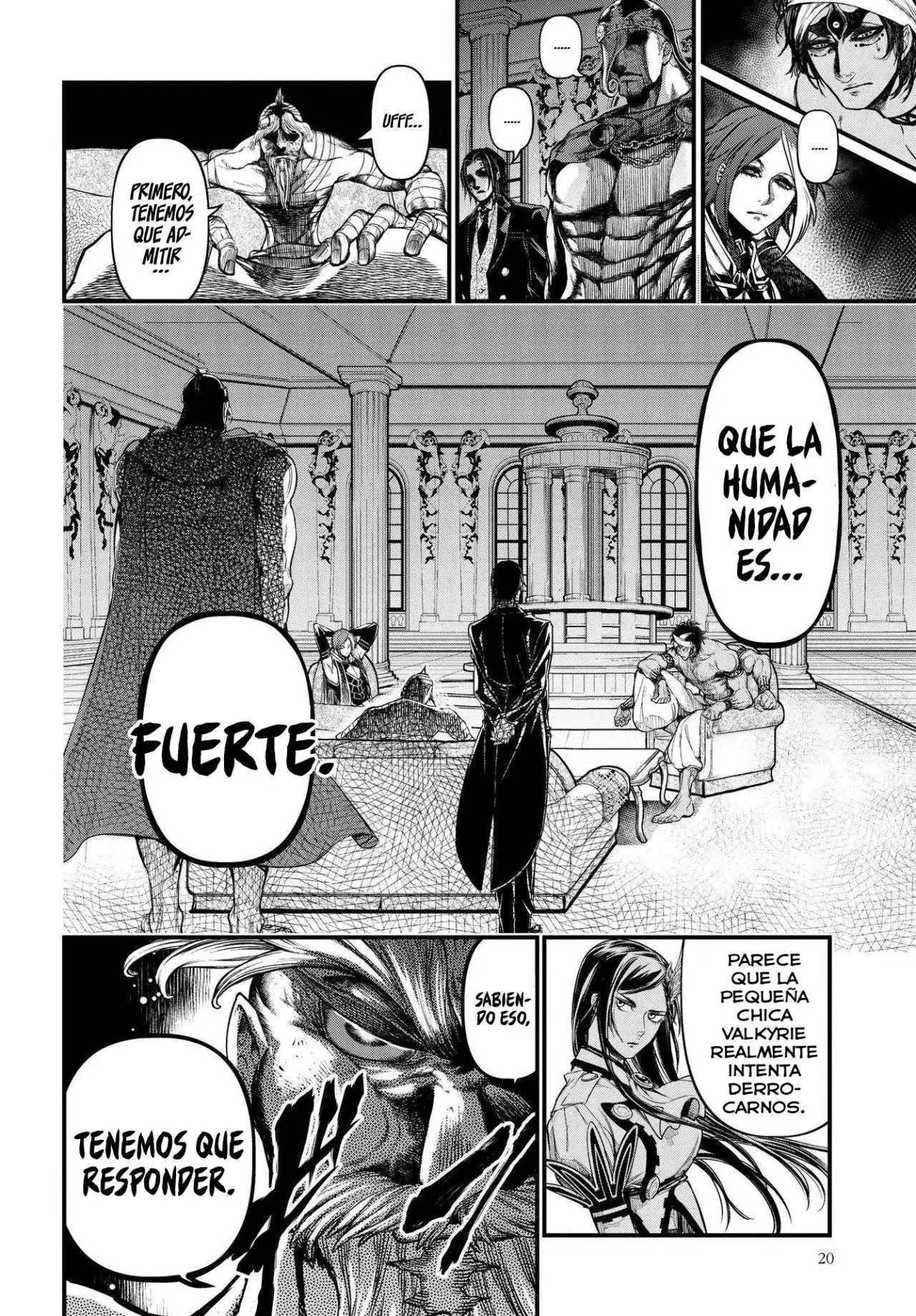Página 15 — Shuumatsu no Walküre Capítulo 20