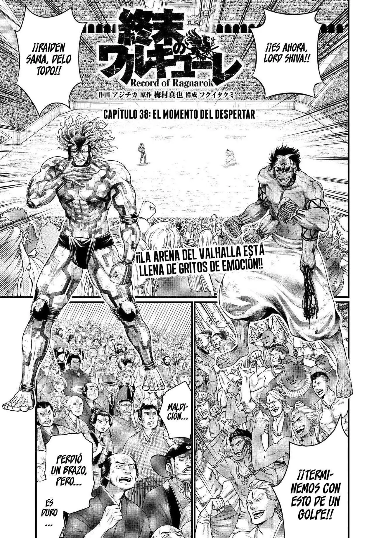 Página 2 — Shuumatsu no Walküre Capítulo 38