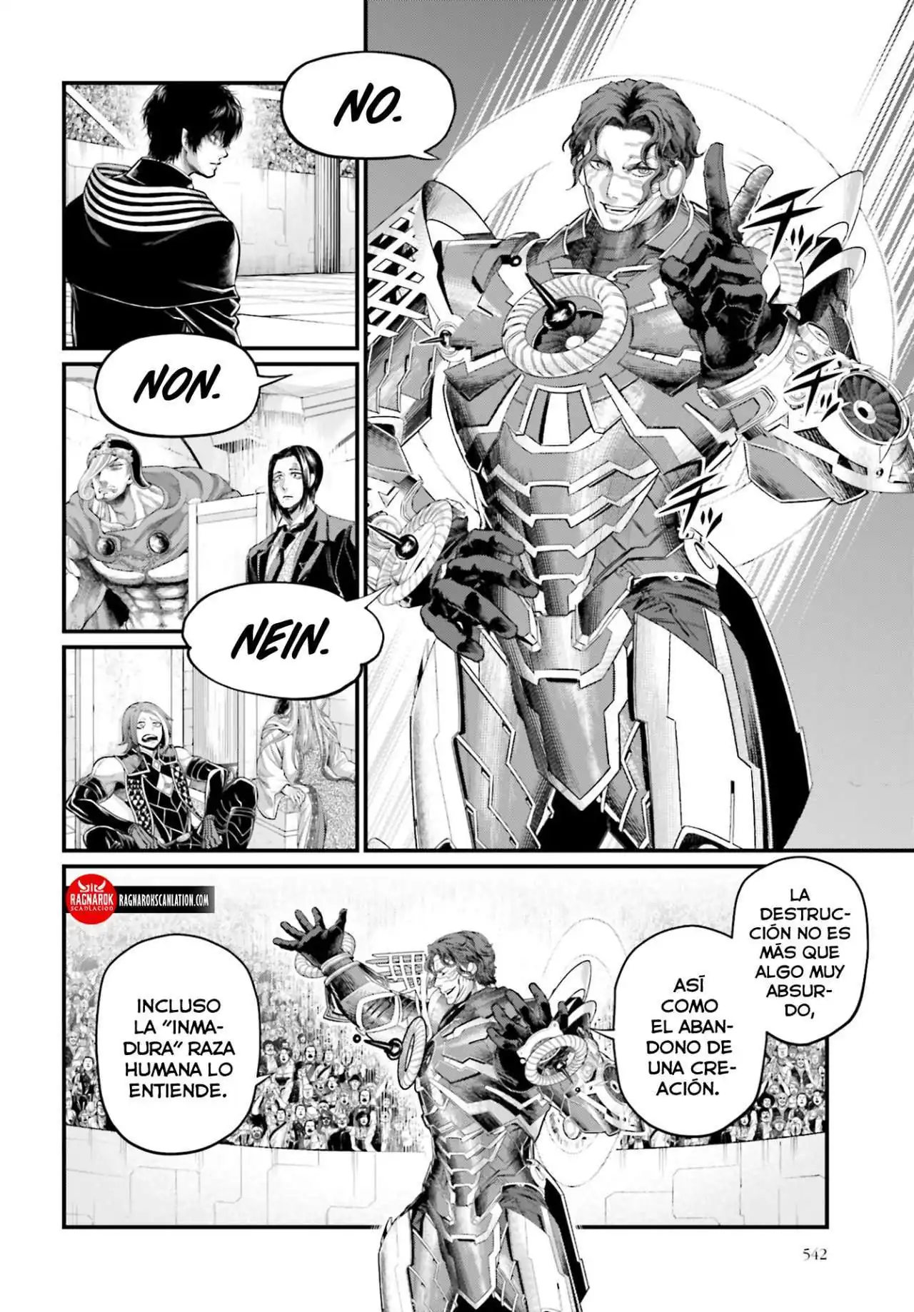 Página 38 — Shuumatsu no Walküre Capítulo 68