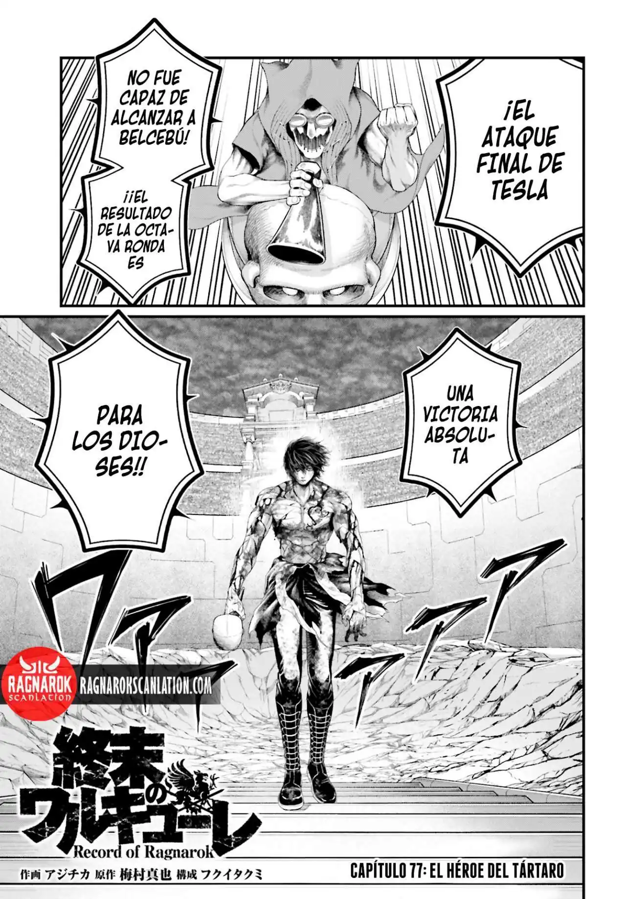Página 2 — Shuumatsu no Walküre Capítulo 77
