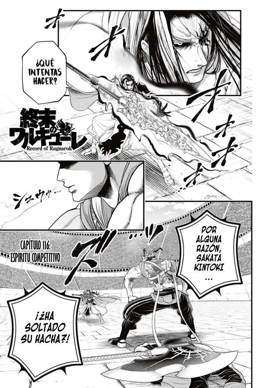 Página 3 — Shuumatsu no Walküre Capítulo 116