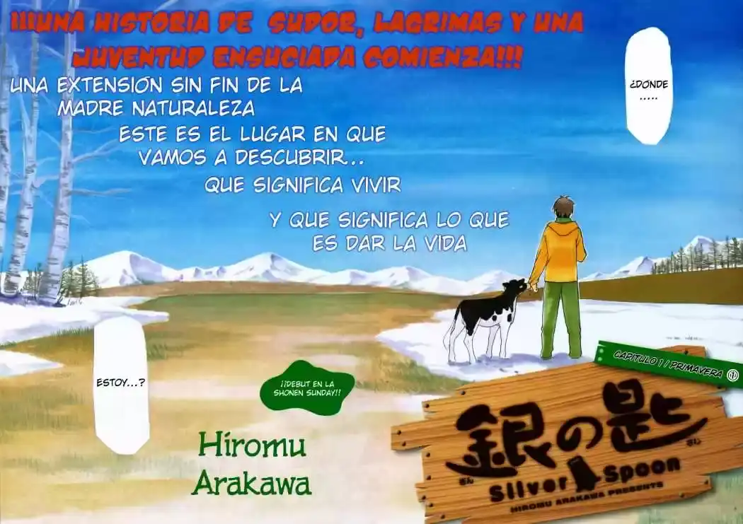 Página 3 — Silver Spoon Capítulo 1