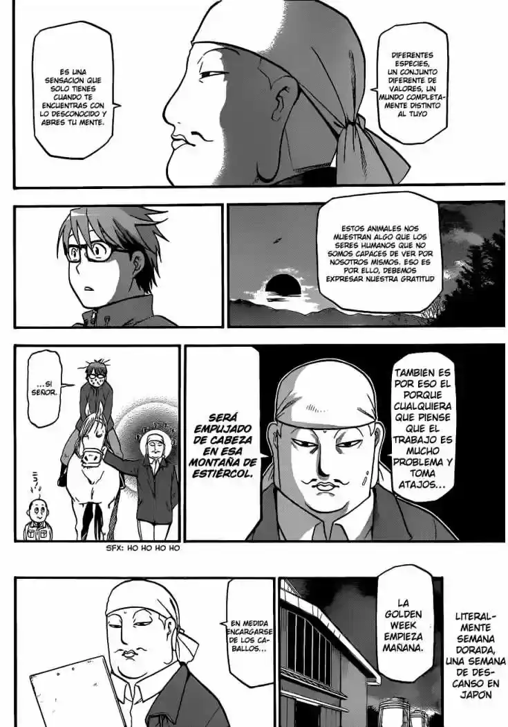 Página 16 — Silver Spoon Capítulo 4