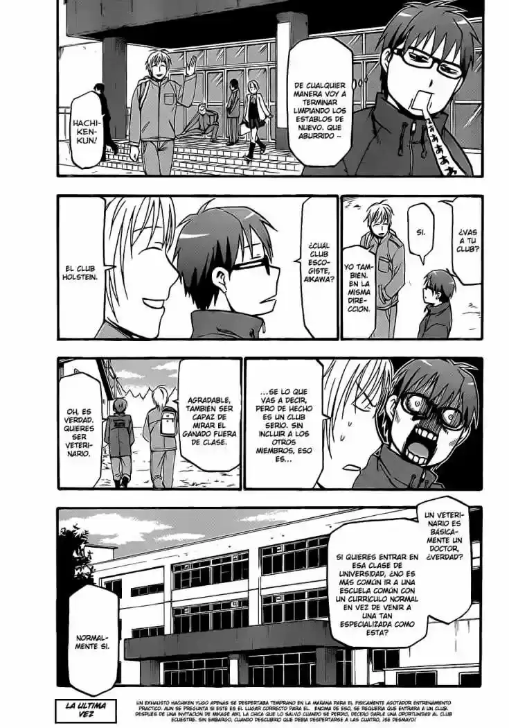 Página 26 — Silver Spoon Capítulo 4