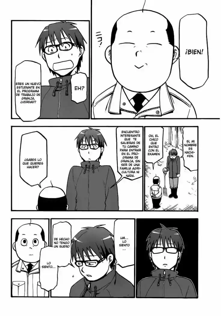 Página 31 — Silver Spoon Capítulo 4