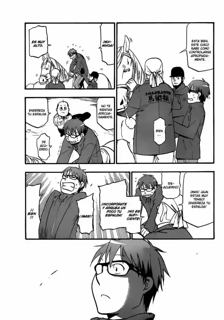 Página 34 — Silver Spoon Capítulo 4