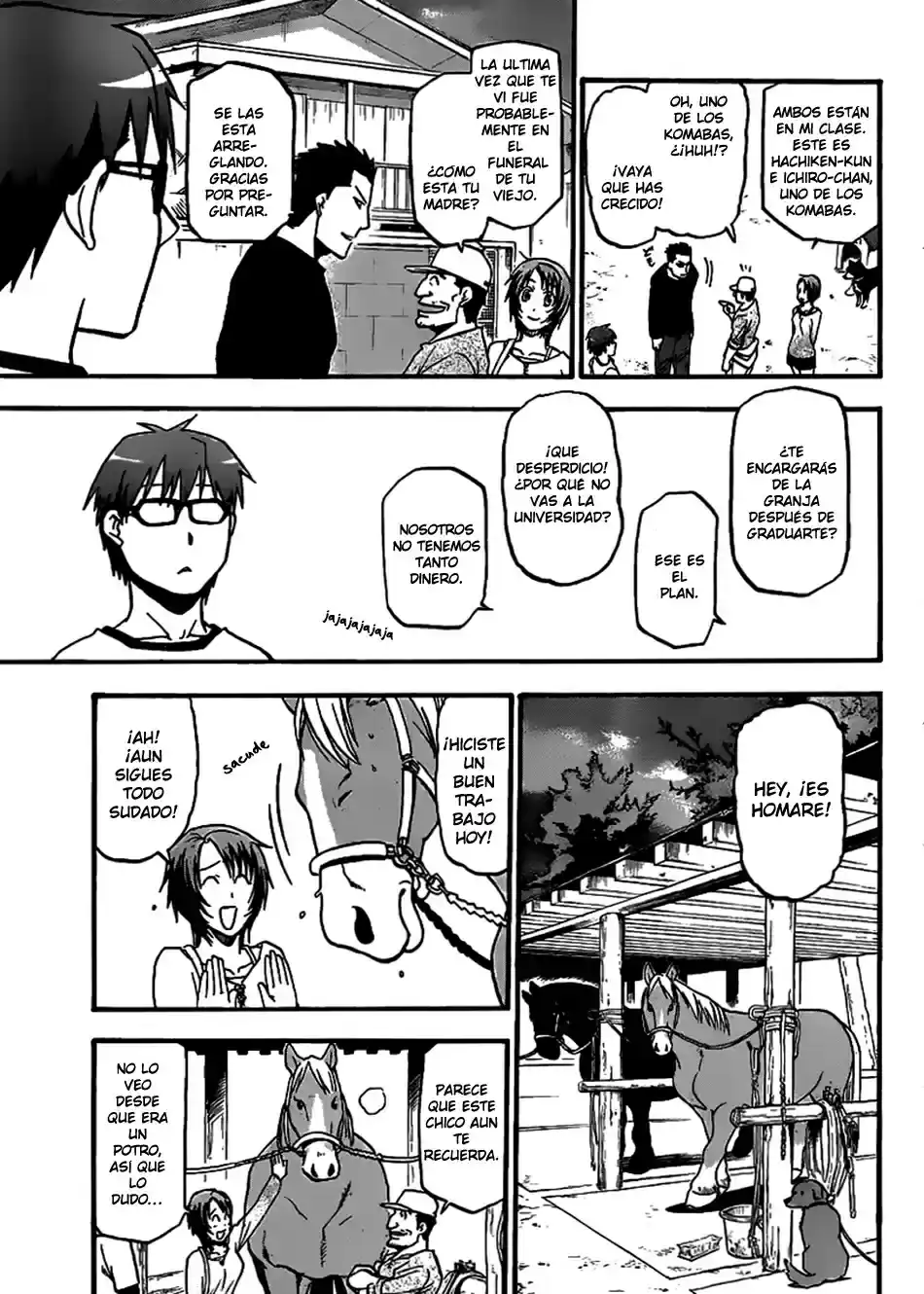 Página 8 — Silver Spoon Capítulo 6