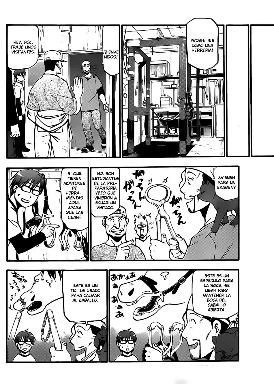 Página 11 — Silver Spoon Capítulo 6