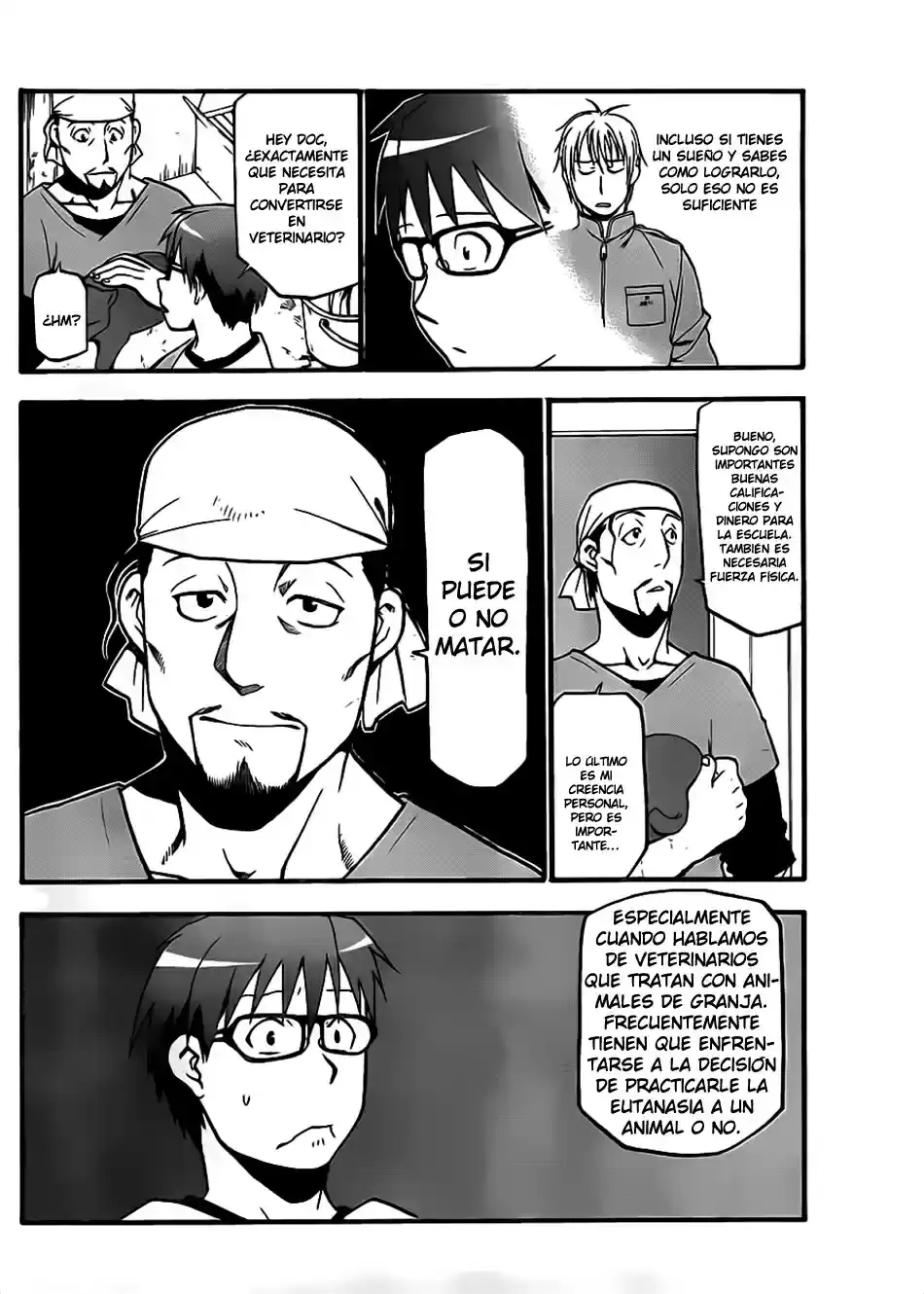 Página 13 — Silver Spoon Capítulo 6