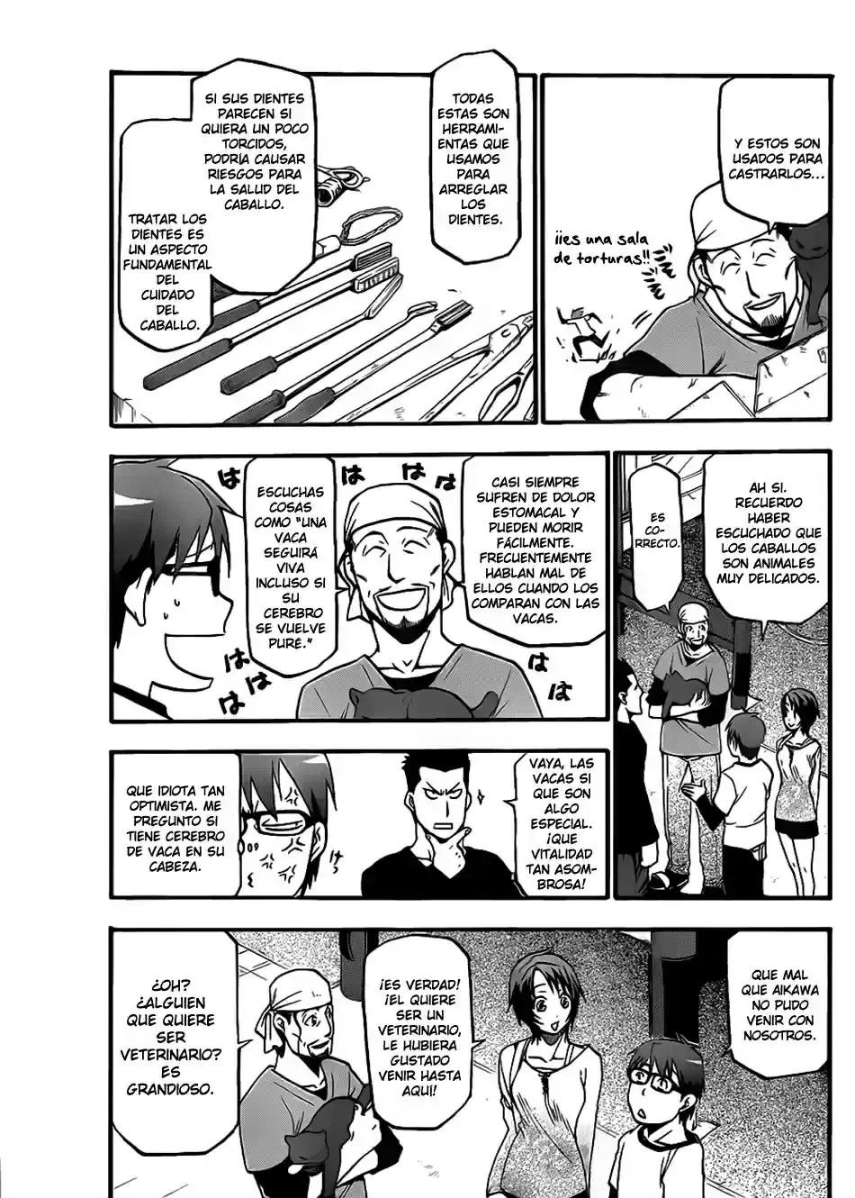 Página 32 — Silver Spoon Capítulo 6
