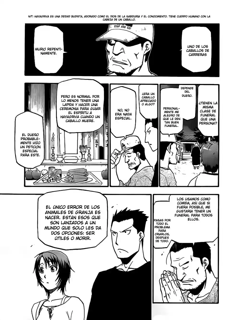 Página 36 — Silver Spoon Capítulo 6