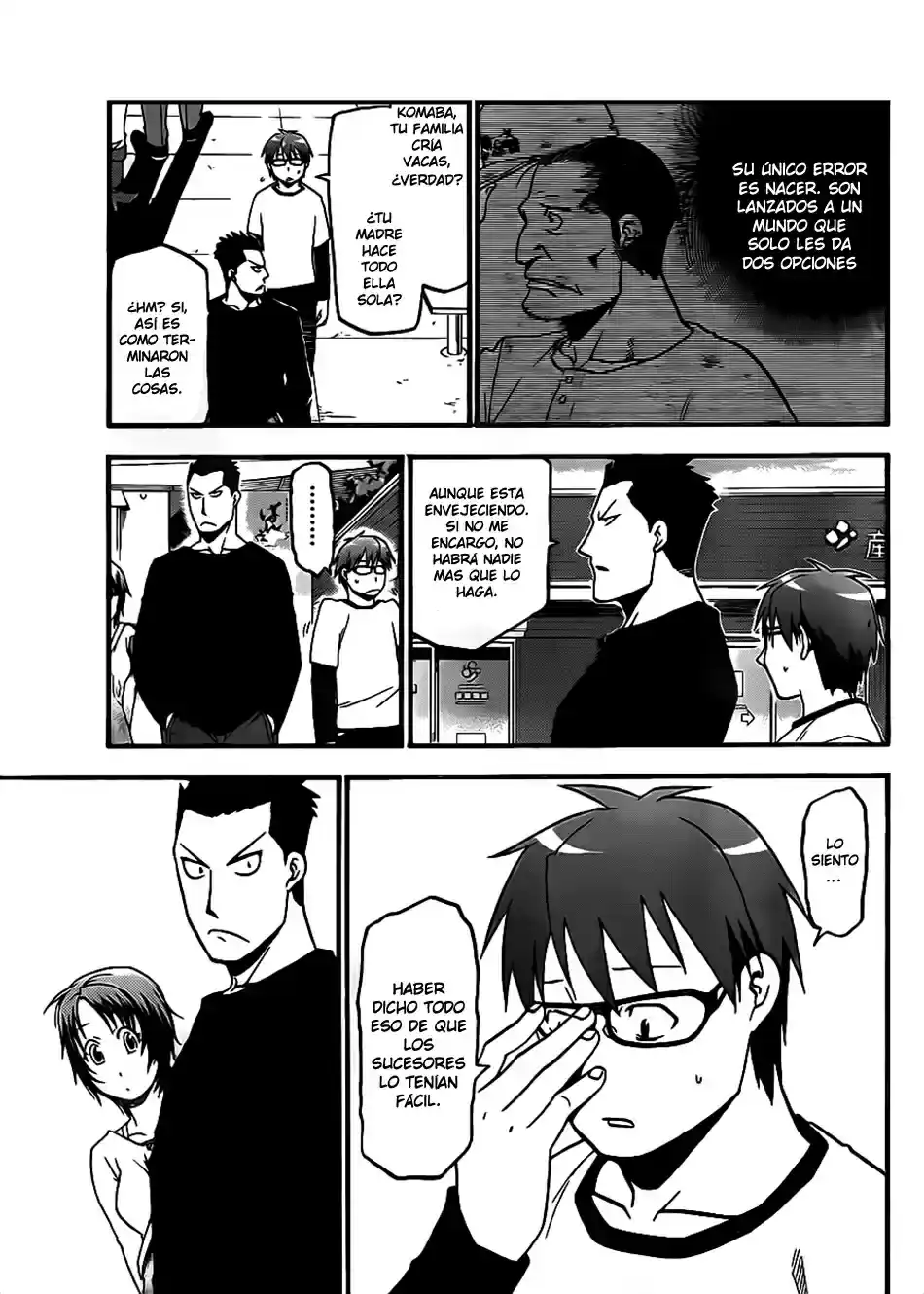 Página 38 — Silver Spoon Capítulo 6