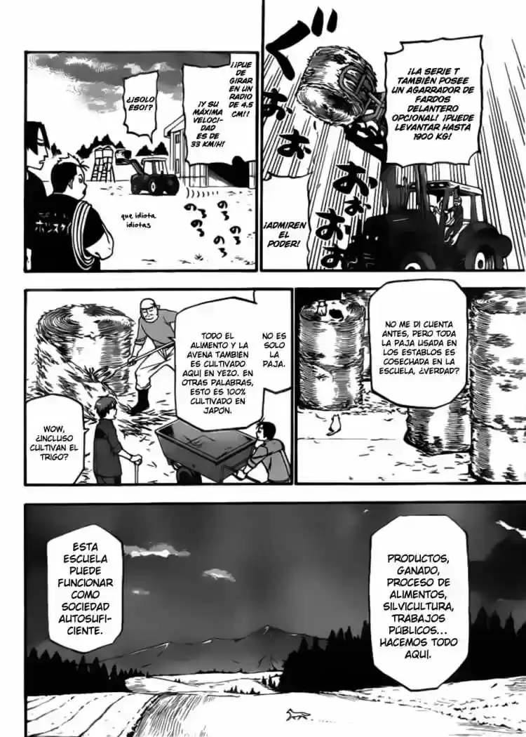 Página 11 — Silver Spoon Capítulo 8