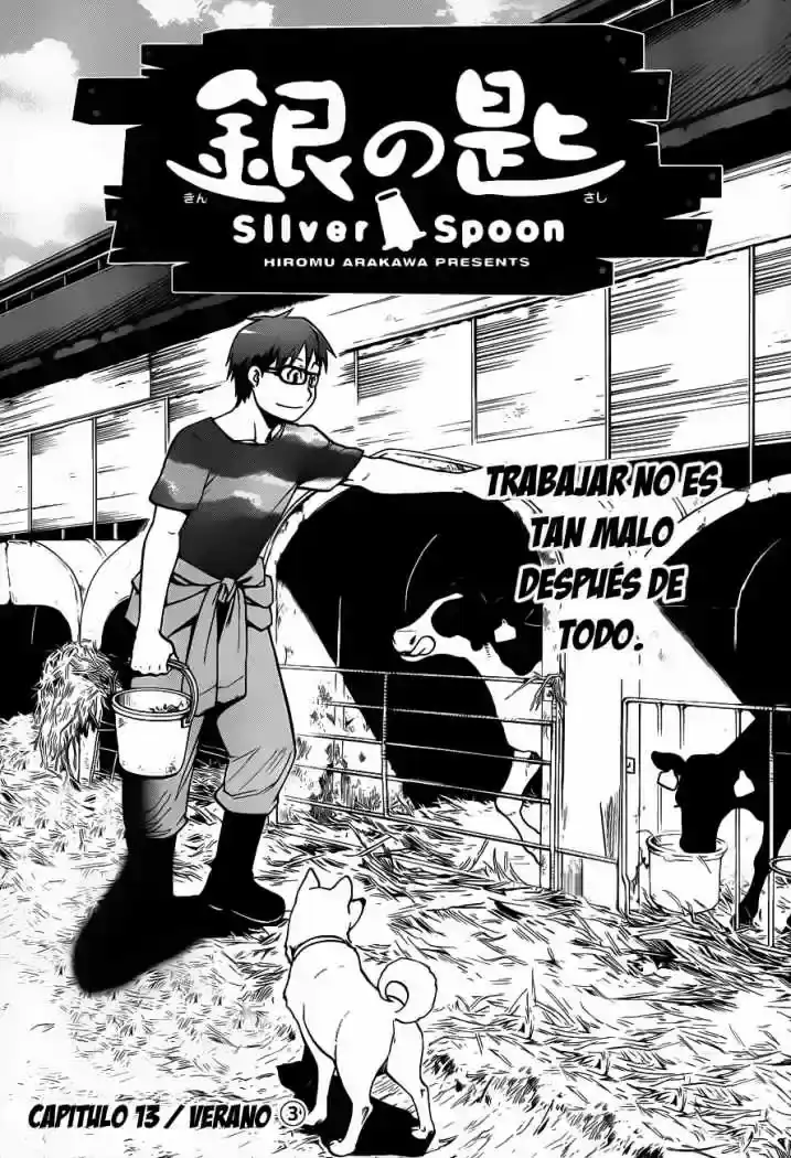 Página 2 — Silver Spoon Capítulo 13