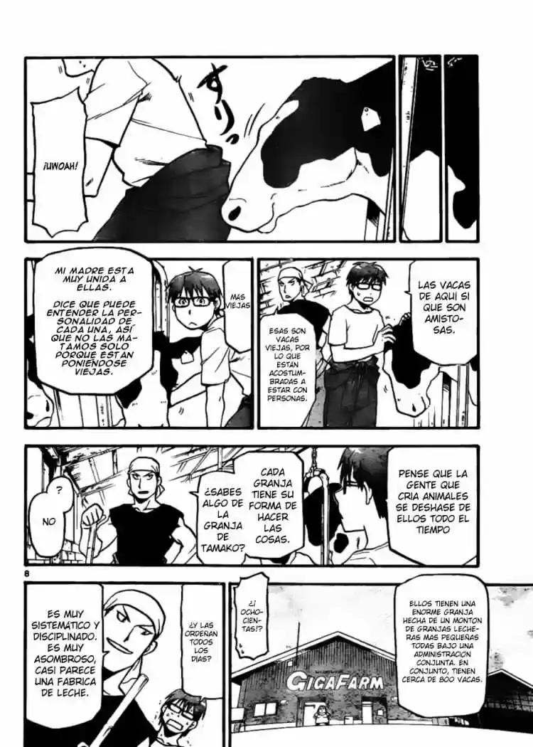 Página 9 — Silver Spoon Capítulo 14