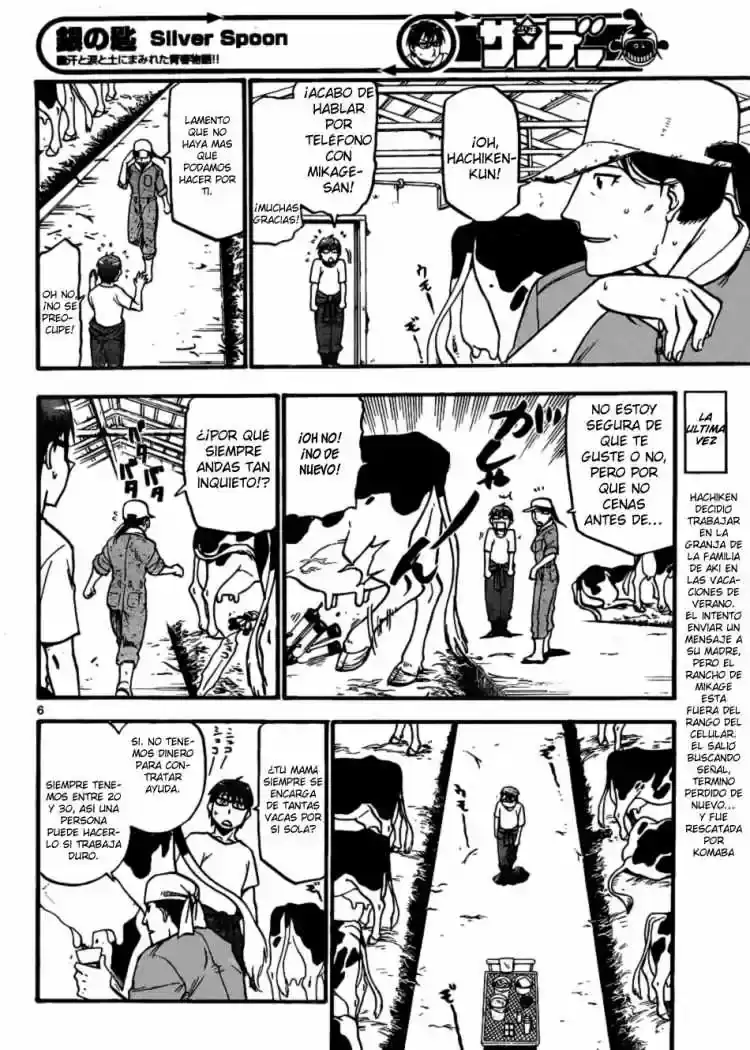 Página 25 — Silver Spoon Capítulo 14