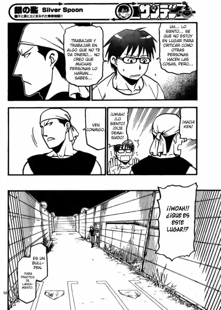 Página 29 — Silver Spoon Capítulo 14