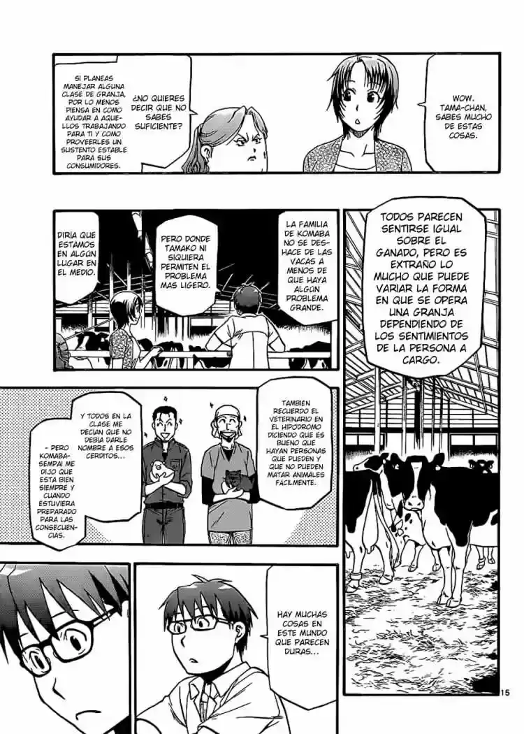 Página 33 — Silver Spoon Capítulo 16