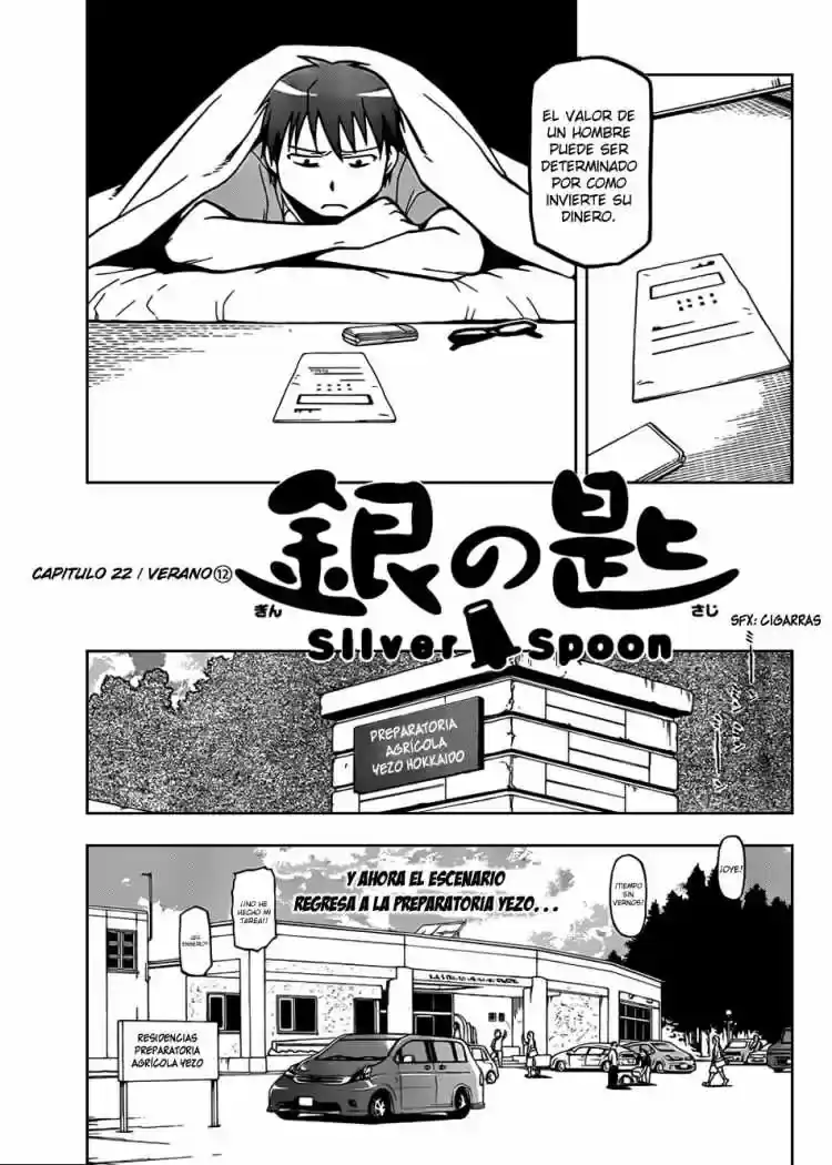 Página 6 — Silver Spoon Capítulo 22