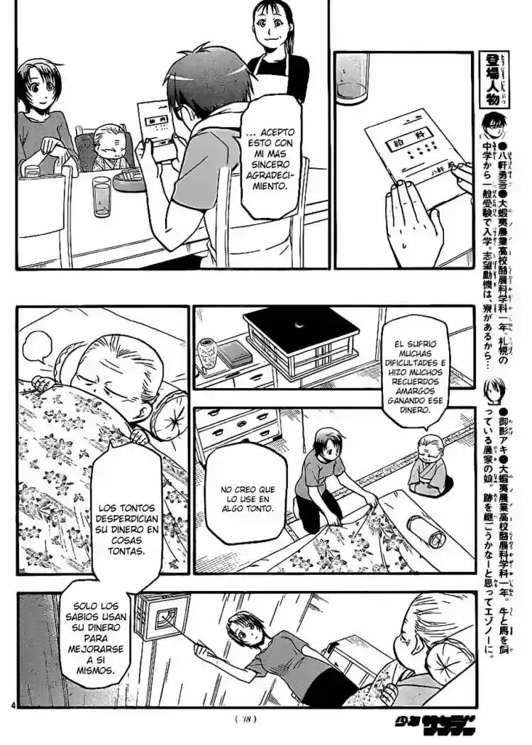 Página 24 — Silver Spoon Capítulo 22