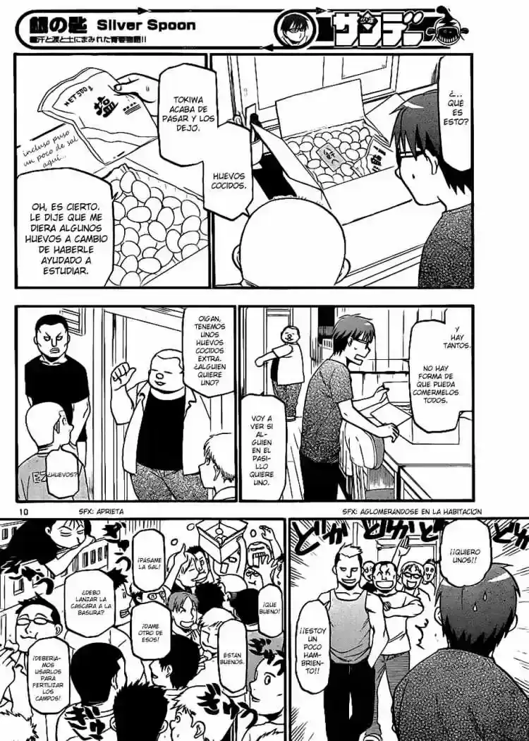Página 30 — Silver Spoon Capítulo 22