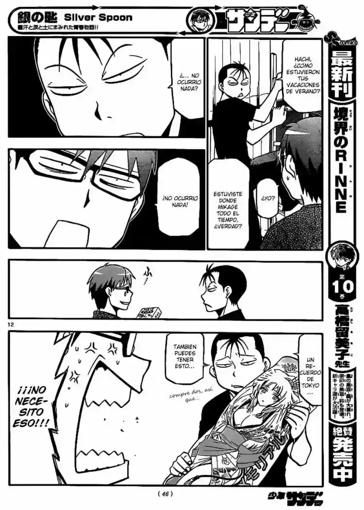 Página 32 — Silver Spoon Capítulo 22